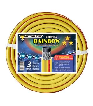 Шланг FORTE SUNNY/RAINBOW 1/2&quot; 50 м, армированный (51912)