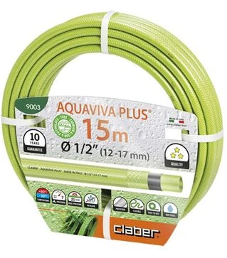 Шланг поливочный Claber Aquaviva Plus 1/2&quot; 15 м (90030000)