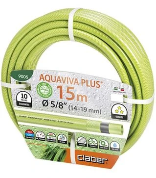 Шланг поливальний Claber Aquaviva Plus 5/8&quot; 15 м (90050000)