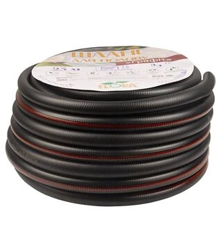 Шланг для поливу Flora Графіт, 5 шарів, армований, ¾&quot;, 25м (5063244)