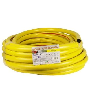 Шланг для поливу Flora Сапфір, 3 шари, армований, 1&quot;, 25м (5067344)
