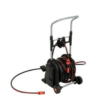 Шланг YATO &Oslash; 1/2", 25 м, на автоматической катушке с колесами, с прямым оросителем (YT-90120)