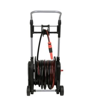 Шланг YATO &Oslash; 1/2", 25 м, на автоматической катушке с колесами, с прямым оросителем (YT-90120)