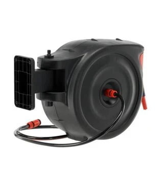 Шланг YATO &Oslash; 1/2", 40 м, на атоматичній котушці, з прямим зрошувачем (YT-90102)