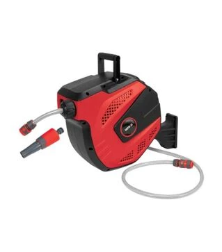 Шланг YATO &Oslash; 1/2", 15 м, на атоматичній котушці, з конекторами (YT-24258)