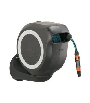 Шланг GARDENA &Oslash; 3/8", 20 м, на атоматической катушке RollUp M, настенная (18612-20.000.00)