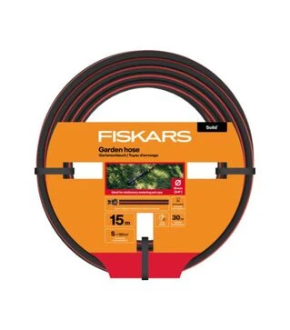 Шланг садовый Fiskars Solid 3/4", 15 м (1076061)