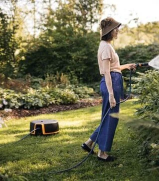 Котушка зі шлангом автоматична Fiskars X-series XL (1067549)