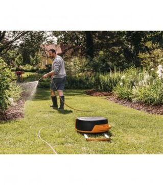 Котушка-візок зі шлангом автоматична Fiskars X-series XL (1067548)