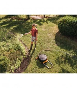 Котушка-візок зі шлангом автоматична Fiskars X-series XL (1067548)