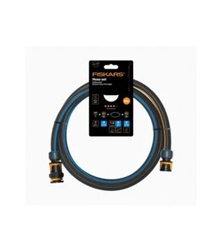 Шланг сполучний Fiskars Q4, 1/2", 1,8 м + комплект з'єднувачів (1057621)