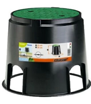 Коробка монтажная Claber прямоугольная для подземного полива на 5 клапанов (905100000).