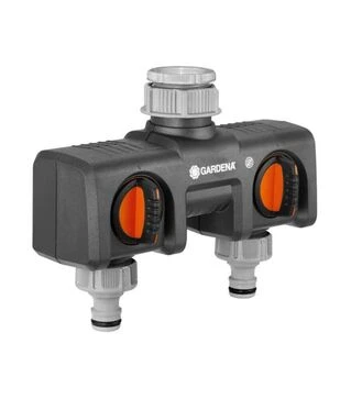 Розподілювач GARDENA 2-канальний, 1" (08193-20.000.00)