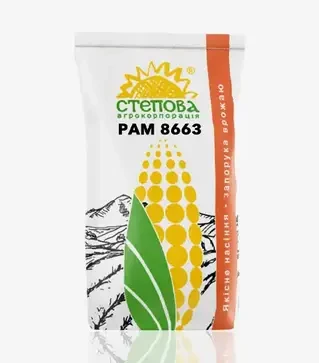 Кукуруза РАМ 8663, п.е. 80 тыс. семян (Степная)