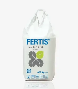 Удобрение комплексное Fertis NPK 5-15-25+3,8SO3+0,02B+0,02Zn (Фертис), 600 кг