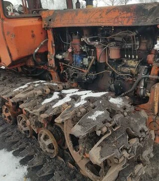 Трактор гусеничный ДТ-75, б/у