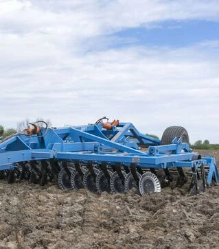 Дисковий лущильник AGROKALINA DEFT 4,0 суцільна рама, причіпний