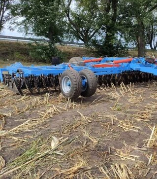 Дисковый лущильник AGROKALINA DEFT 8,0 SQR на квадратной стойке