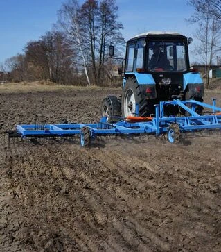 Борона пружинна AGROKALINA БПШД-9 з посиленою пружиною 