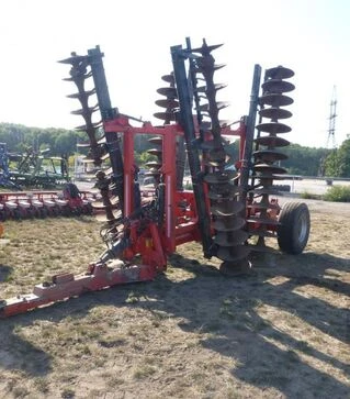 Борона дискова GREGOIRE BESSON XR HD, 2014 р.в, з важкими котками, б/в