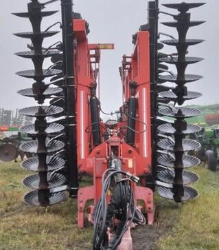 Борона дискова GREGOIRE BESSON, 7,2 м, з котками, б/в