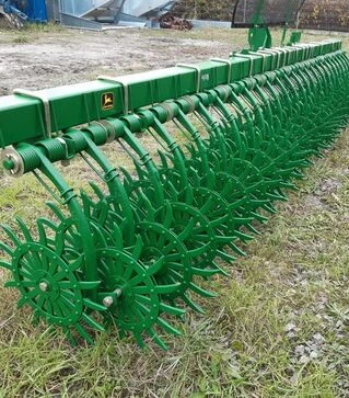 Борона ротационная навесная John Deere 400, 4,5 м, б/у