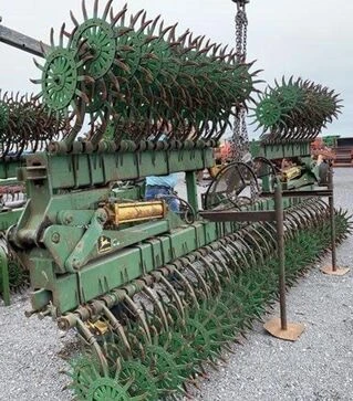 Борона ротаційна складана John Deere 400, 9,1 м, б/в