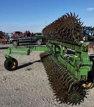 Борона ротацiйна складана John Deere 400, 12,2 м, б/в