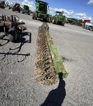 Борона ротаційна навісна John Deere 400, 6,1 м, 72 диски, б/в