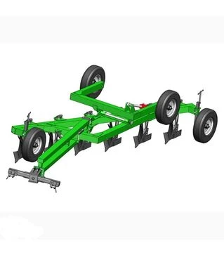 Плуг шестикорпусный 6-40, полунавесной, на высоких стойках