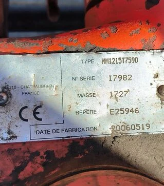 Плуг навесной KUHN Multi-Master 171, 2006 г.в, б/у