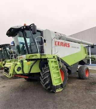 Зерноуборочный комбайн Claas Lexion 580, 2007 г.в, двигатель после кап.ремонта, б/у