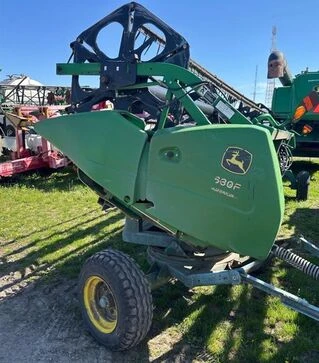 Жниварка зернова John Deerе 630F Hydra-Flex, 9,1 м, 2004 р.в. + транспортний візок, б/в