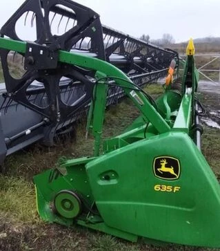 Жатка зерновая John Deere 635F Hydra-Flex, 2010 г.в, б/у