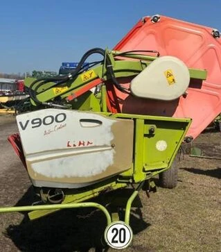 Жатка зерновая Claas Vario 900, 2007 г.в, с транспортной тележкой, б/у