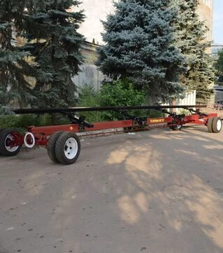 Візок для жниварок Profi Stan ЛАН-11, 10-12 м, швелер 20У, 4 колеса 10.00/75-R15.3