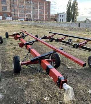 Візок для жниварок Profi Stan ЛАН-13, 9-12 м, 200х200х8+швелер, 4 колеса 10.00/75-R15.3
