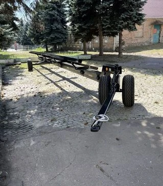 Візок для жниварок Profi Stan ЛАН-13,5, 9-12 м, 180х180х8+швелер, 4 колеса 10.00/75-R15.3