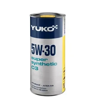 Моторна олива Yuko SUPER SYNTHETIC C3 5W-30, 1 л