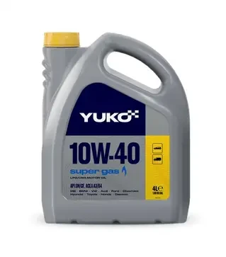 Моторна олива Yuko SUPER GAS 10W-40, 4 л