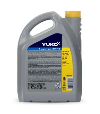 Моторное масло Yuko SUPER GAS 10W-40, 5 л