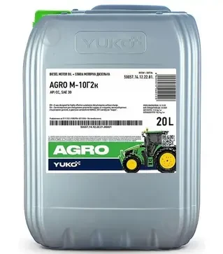 Моторна олива Yuko AGRO М-10Г2к, 20 л
