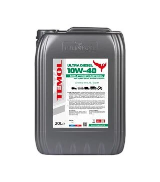 Моторное масло TEMOL ULTRA DIESEL 10W-40, 20 л