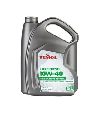 Моторное масло TEMOL LUXE DIESEL 10W-40, 5 л