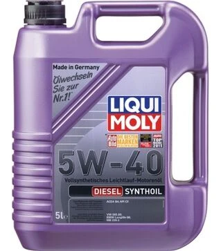 Масла моторные Diesel Synthoil 5W-40, 20 л