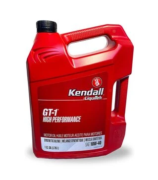Моторна олива Kendall GT-1 High Performance 10W40, 3/1 GL, 3,78 л