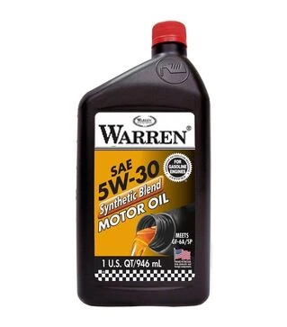 Моторна олива Warren Synthetic Blend 5W30, 12/1 QT, 0,946 л