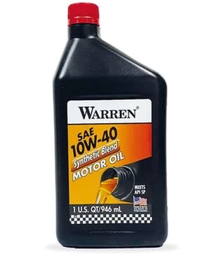 Моторное масло Warren Synthetic Blend 10W40, 12/1 QT, 0,946 л