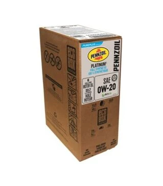 Моторное масло Pennzoil Platinum 0W20, 24/1 Qt Ecobox, 22,71 л