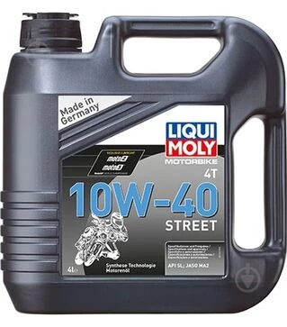 Моторное масло Liqui Moly Motorbike 4T полусинтетическое, 4 л